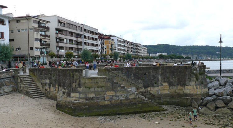 Foto de Hondarribia (Gipuzkoa), España