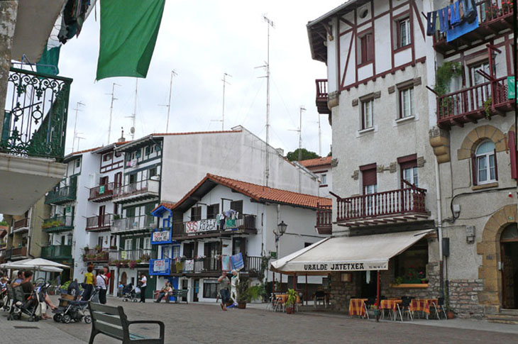 Foto de Hondarribia (Gipuzkoa), España