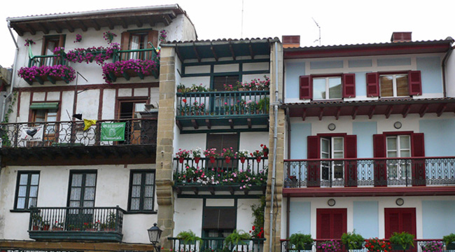 Foto de Hondarribia (Gipuzkoa), España