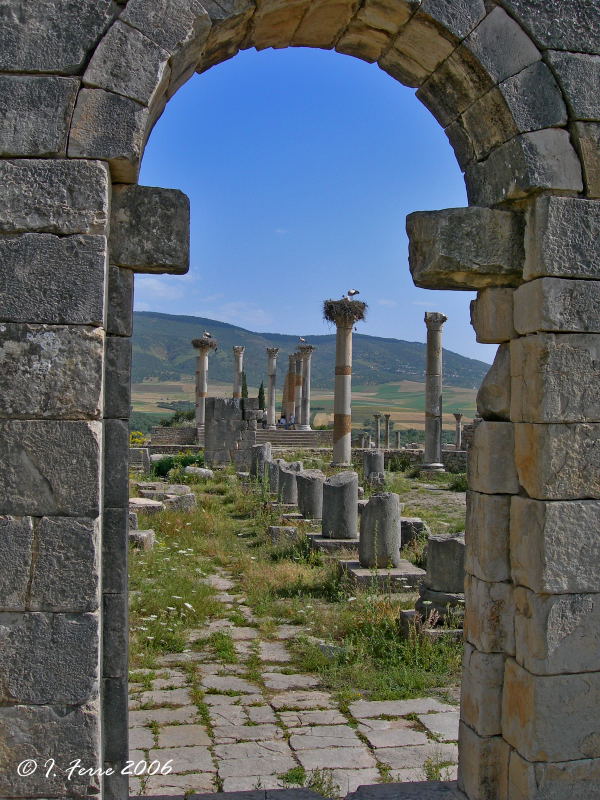 Foto de Volubilis, Marruecos