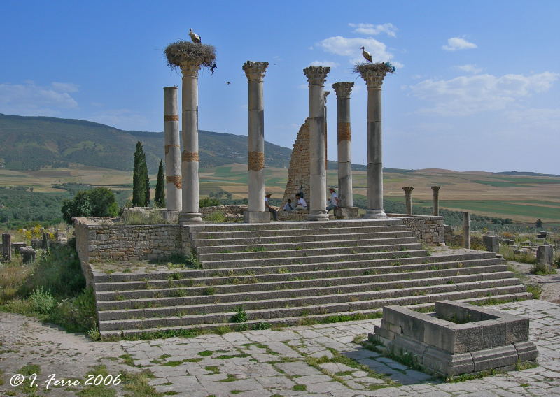 Foto de Volubilis, Marruecos