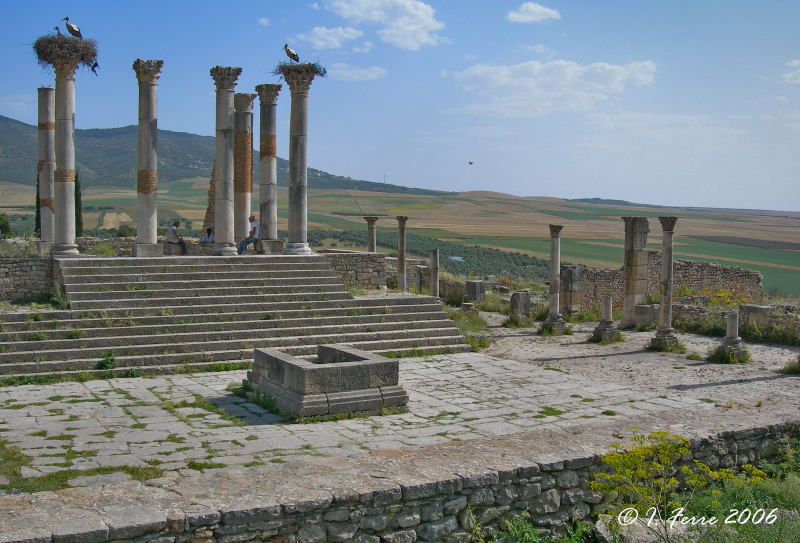 Foto de Volubilis, Marruecos