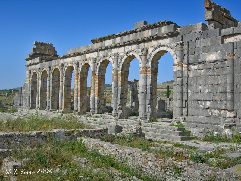 Foto de Volubilis, Marruecos