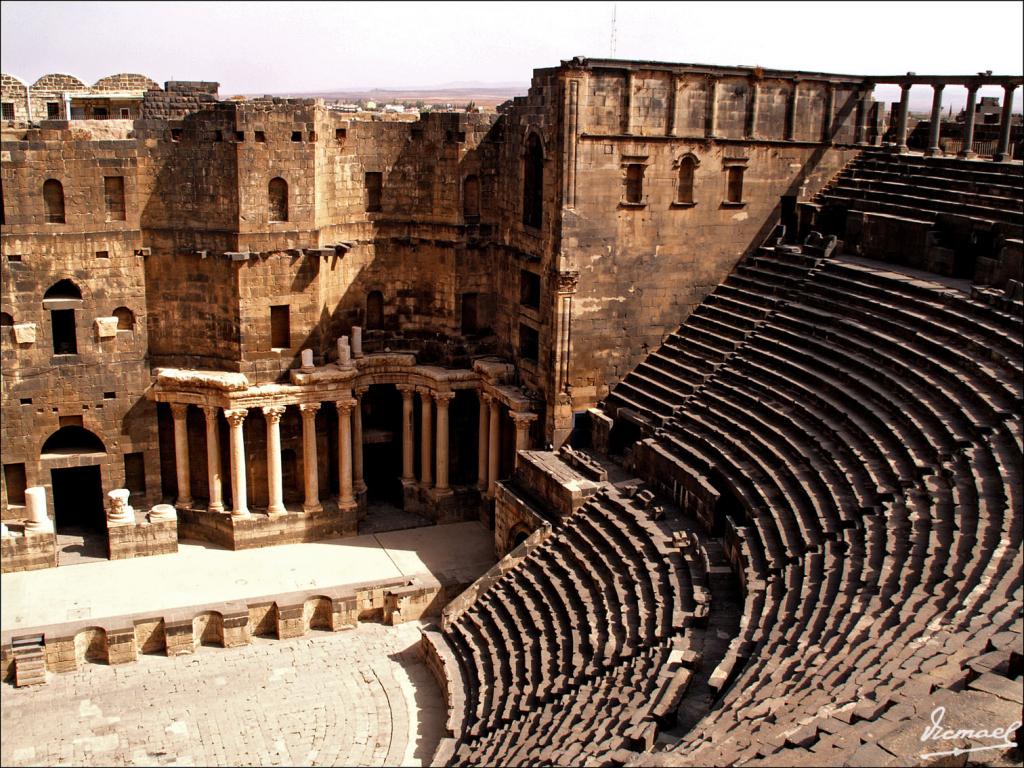 Foto de Bosra, La República Árabe Siria