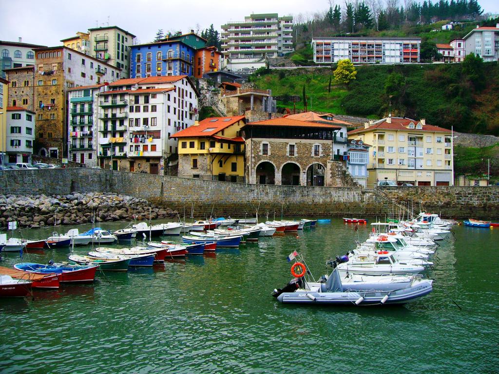 Foto de Mutriku (Gipuzkoa), España