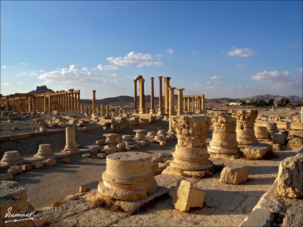 Foto de Palmira, La República Árabe Siria