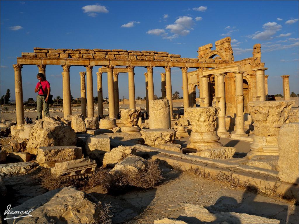 Foto de Palmira, La República Árabe Siria