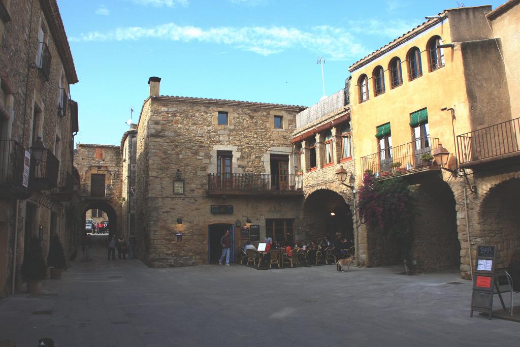 Foto de Peratallada (Girona), España