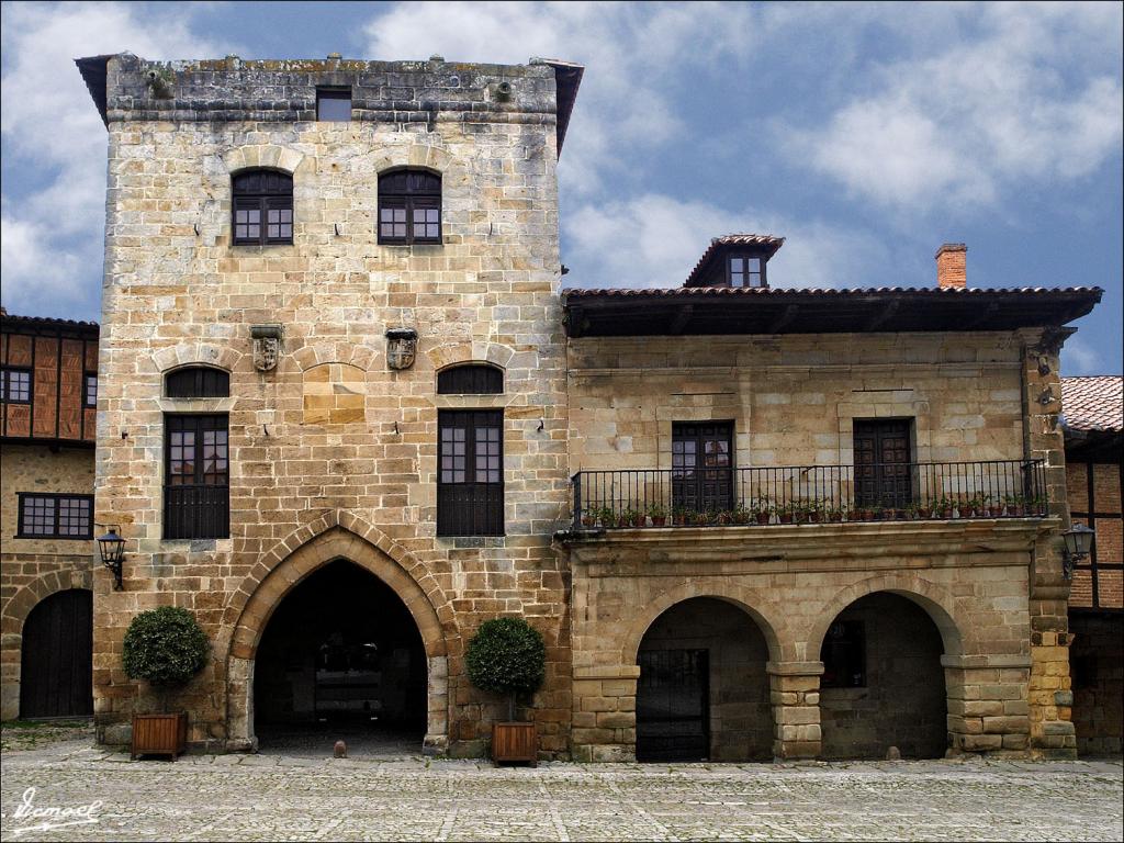 Foto de Santillana del Mar (Cantabria), España