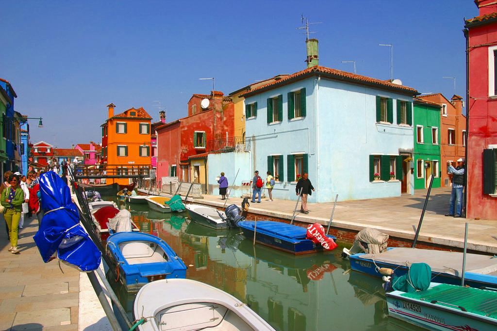 Foto de Burano (Venecia), Italia