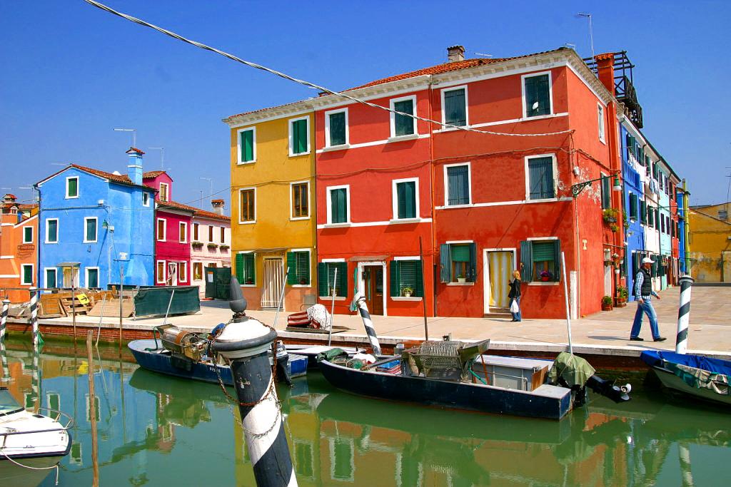 Foto de Burano (Venecia), Italia