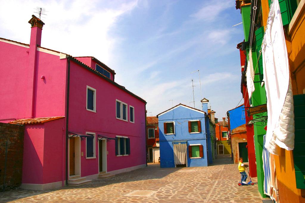 Foto de Burano (Venecia), Italia