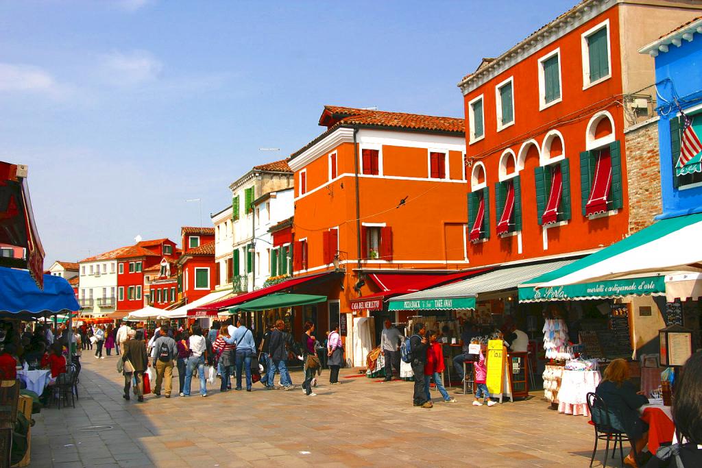 Foto de Burano (Venecia), Italia