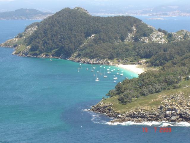 Foto de Islas Cies (Pontevedra), España