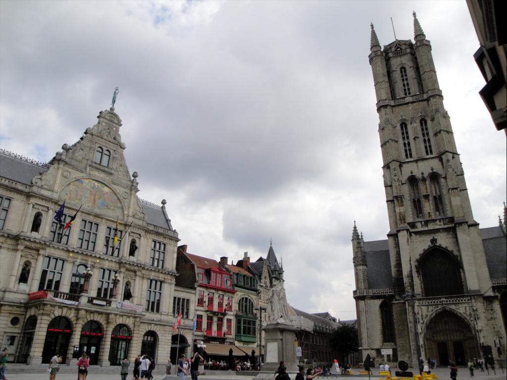 Foto: Sint-Baafsplein - Gent (Flanders), Bélgica