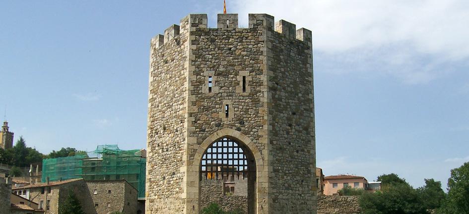 Foto de Besalú (Garrotxa) (Girona), España
