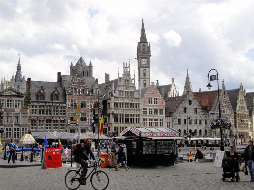 Foto: Graslei - Gent (Flanders), Bélgica