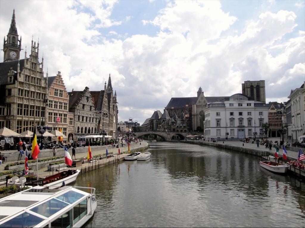 Foto: Graslei y Korenlei - Gent (Flanders), Bélgica