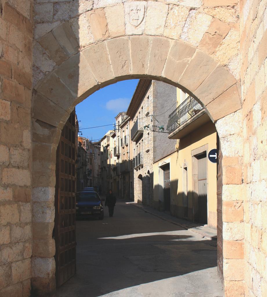 Foto de Montblanc (Tarragona), España