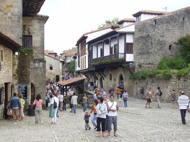 Foto de Santillana del Mar (Cantabria), España