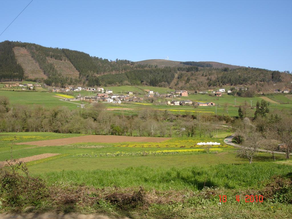 Foto de Santalla (Ribeira de Piquín) (Lugo), España