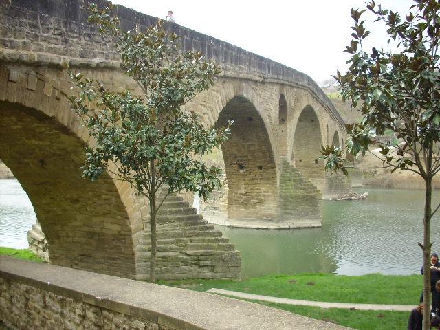 Foto de Puente la Reina (Navarra), España