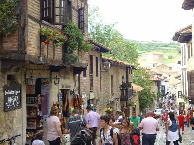 Foto de Santillana del Mar (Cantabria), España
