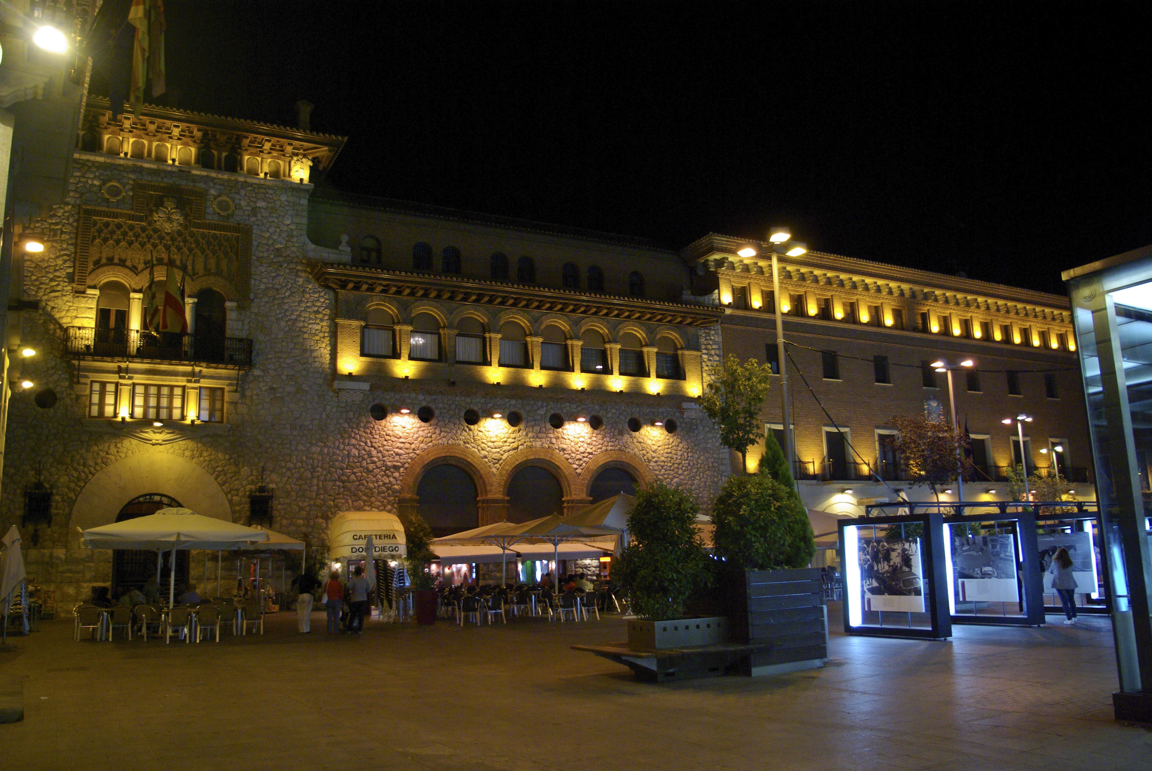 Foto: vista nocturna - Teruel (Aragón), España