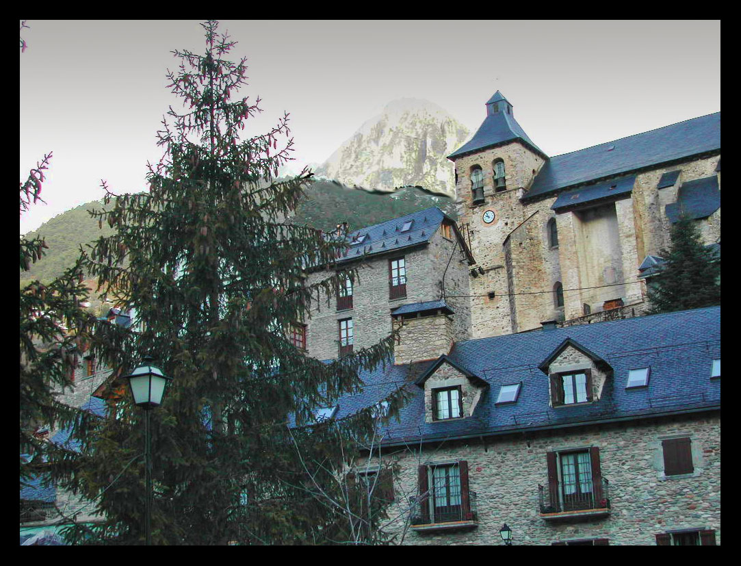 Foto de Sallent de Gallego (Huesca), España