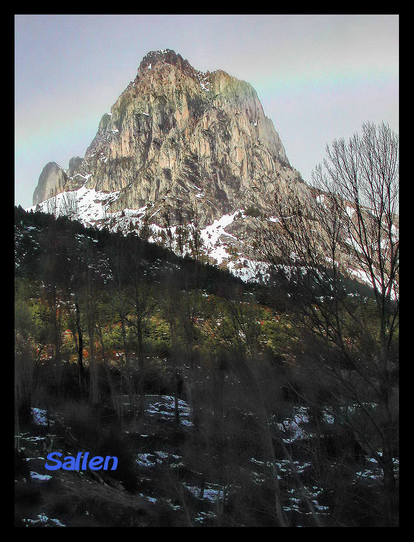 Foto de Sallent de Gallego (Huesca), España