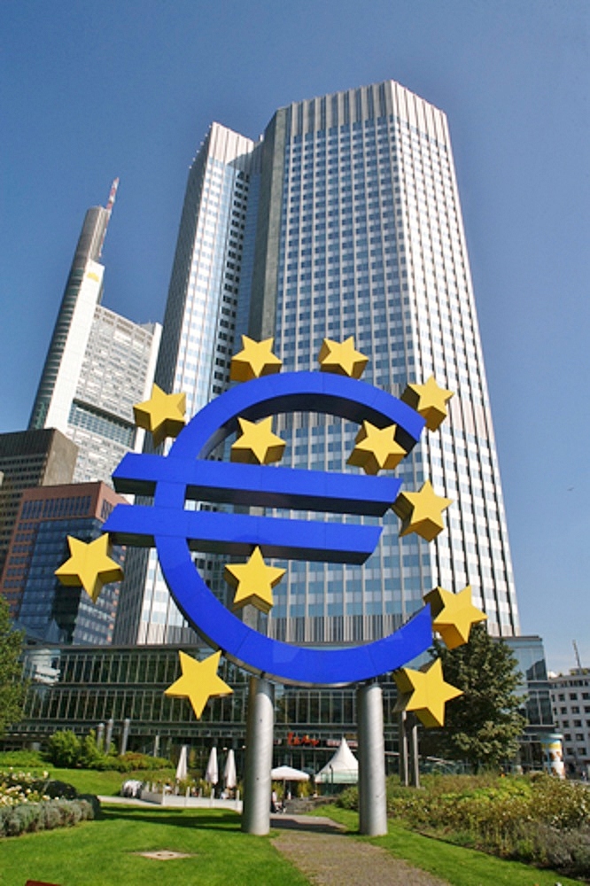 Foto: Edificio del Euro - Frankfurt am Main (Hesse), Alemania