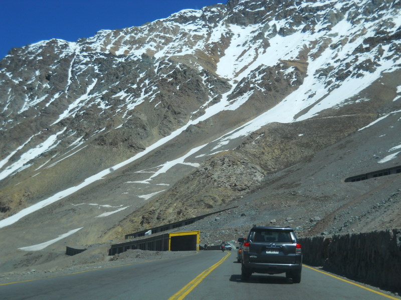 Foto: Ruta Internacional, cuesta Los Caracoles - Los Andes (Valparaíso), Chile