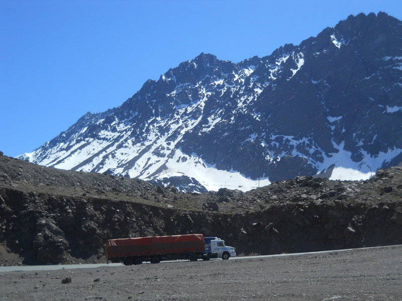 Foto: Ruta Internacional, cuesta Los Caracoles - Los Andes (Valparaíso), Chile