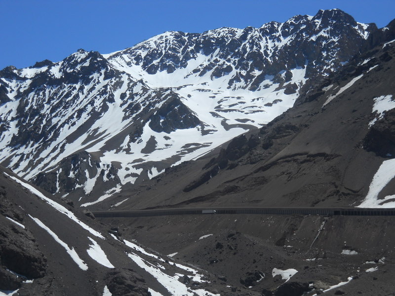 Foto: ruta internacional, covertizos - Los Andes (Valparaíso), Chile