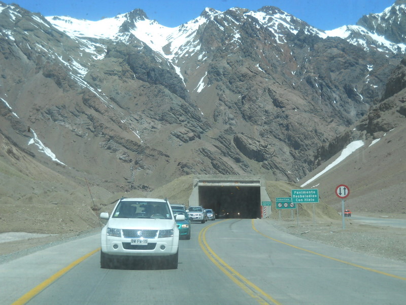 Foto: Ruta Internacional,covertizos - Los Andes (Valparaíso), Chile