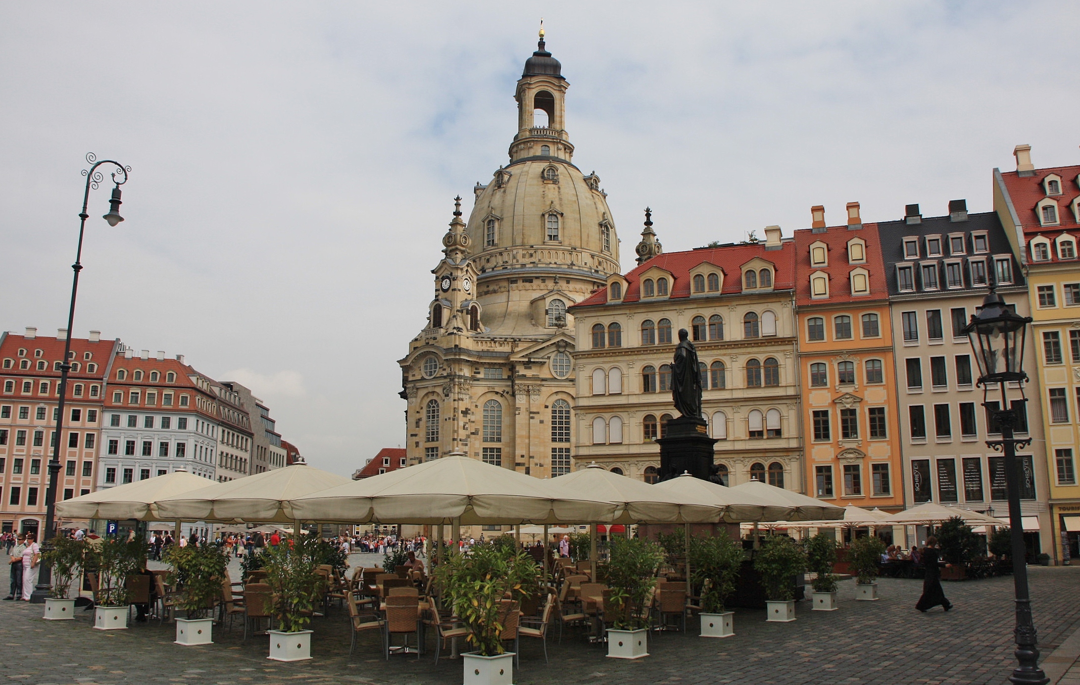 Foto: Plaza Neumarkt - Dresden (Saxony), Alemania