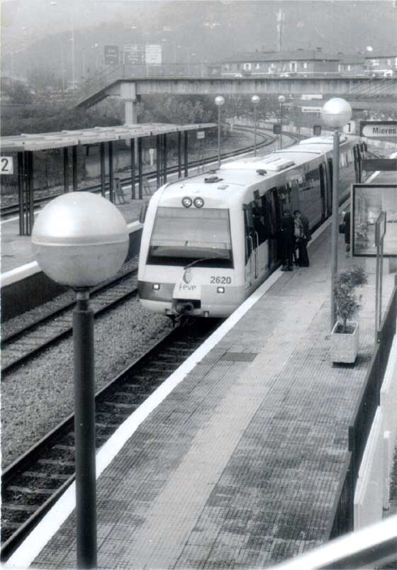 Foto: Anden FEVE - Mieres (Asturias), España