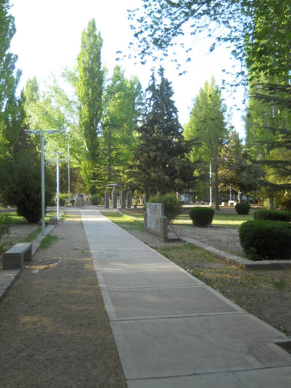 Foto: Plaza - Uspallata (Mendoza), Argentina