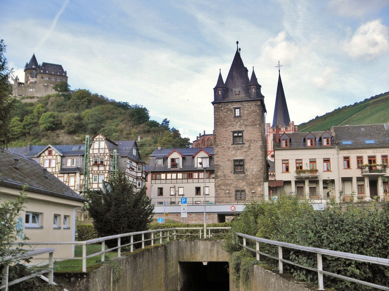Foto: Vista del pueblo - Bacharach (Rhineland-Palatinate), Alemania