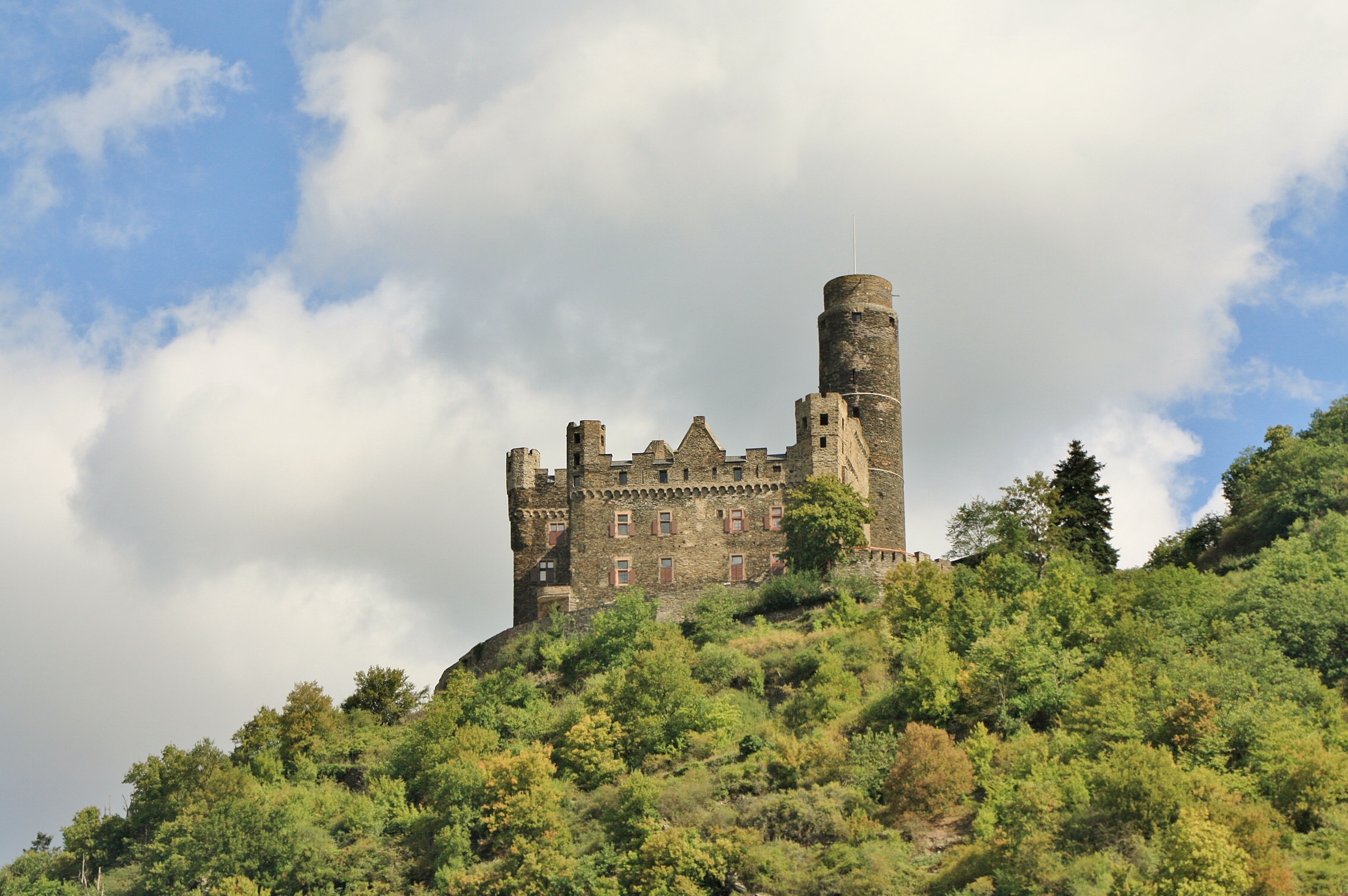 Foto: Castillo de Maus - Wellmich (Rhineland-Palatinate), Alemania