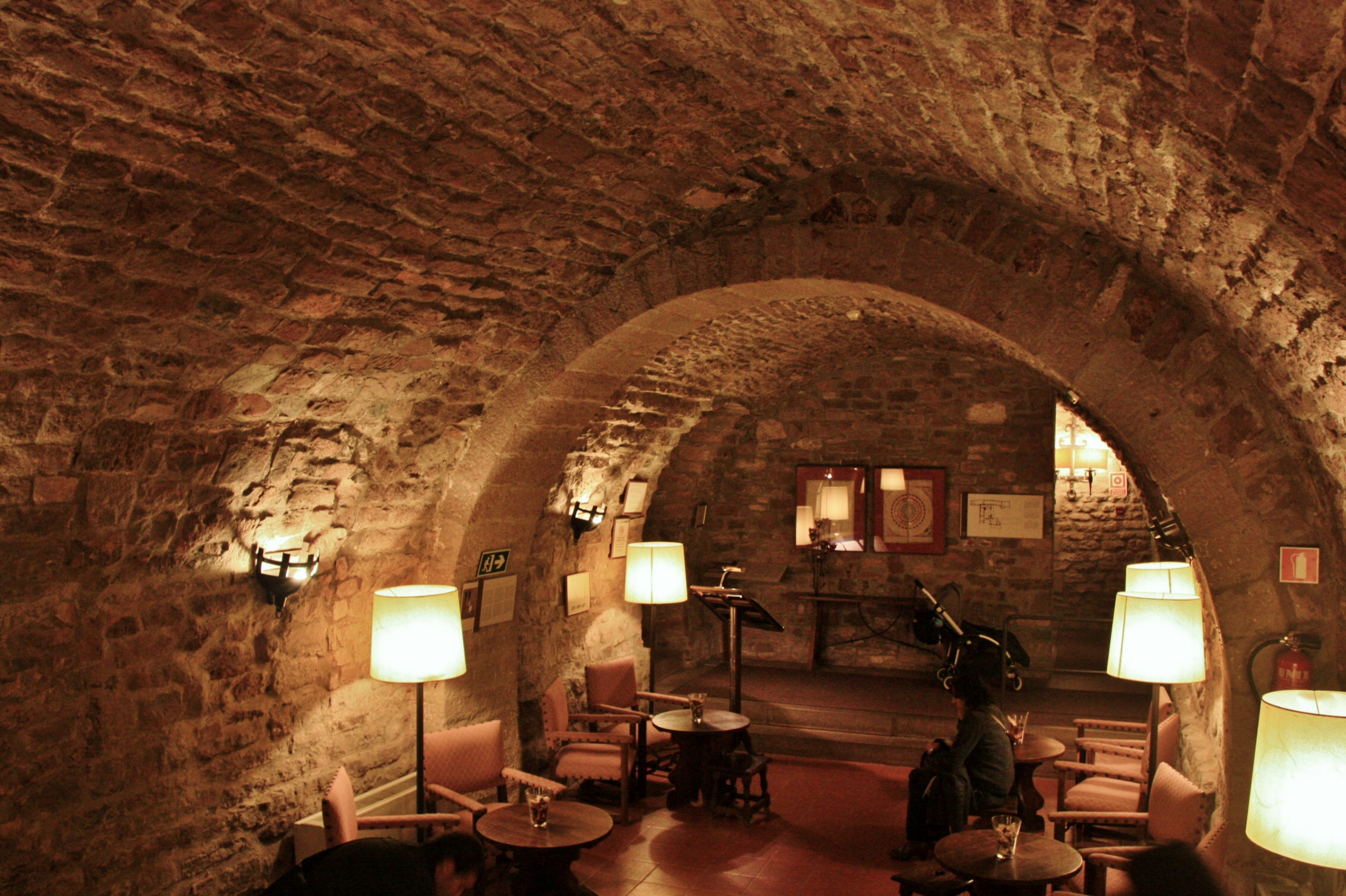 Foto: Interior del castillo - Cardona (Barcelona), España