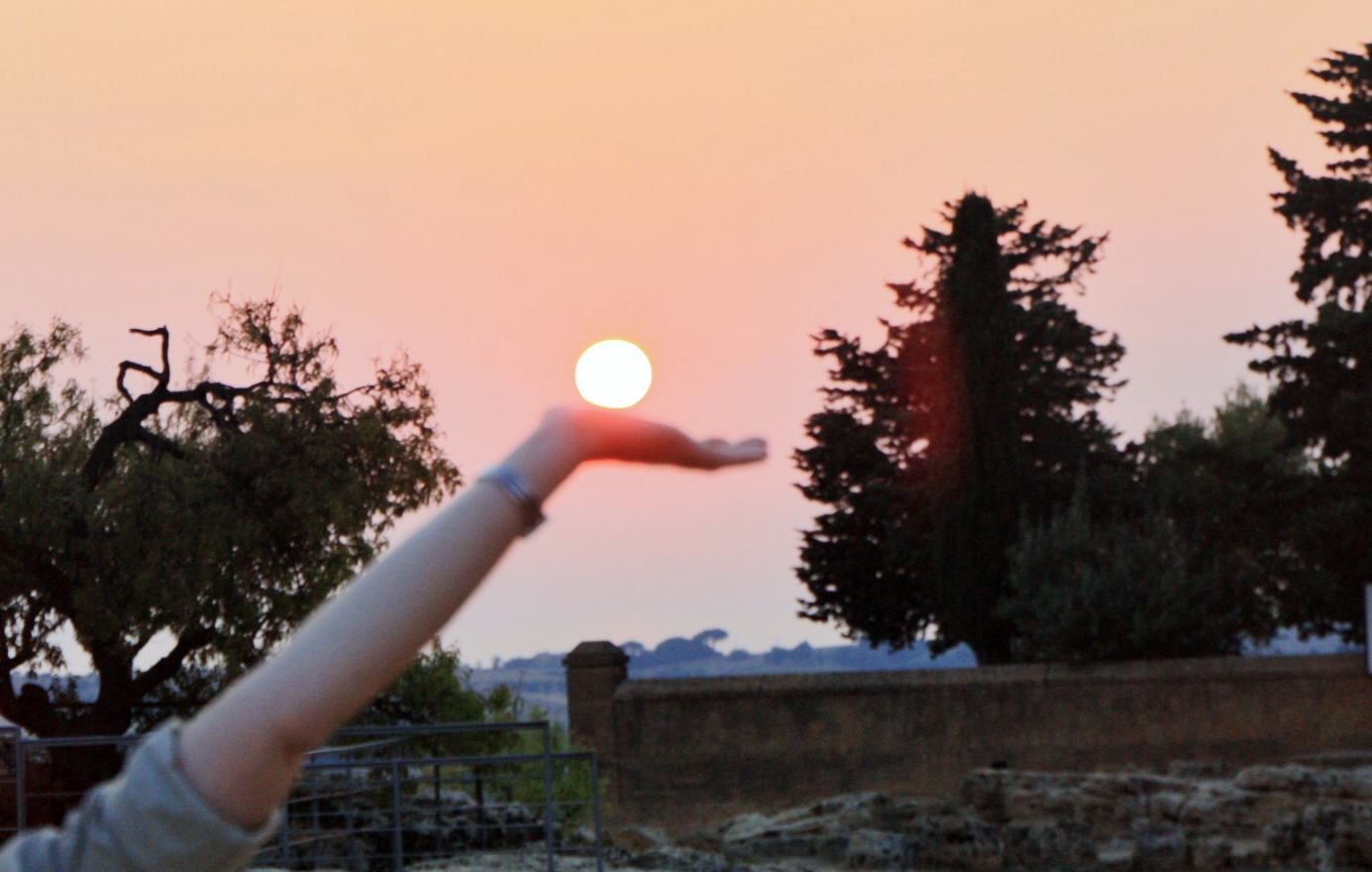Foto: Cogiendo el sol - Agrigento (Sicily), Italia