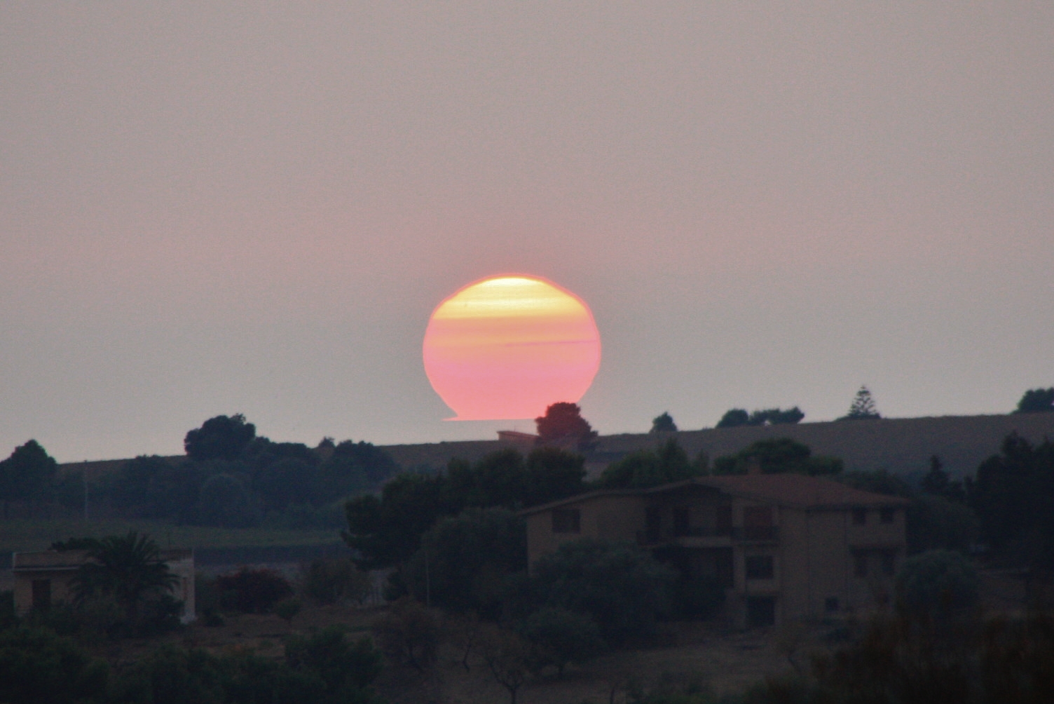 Foto: Puesta de sol - Agrigento (Sicily), Italia