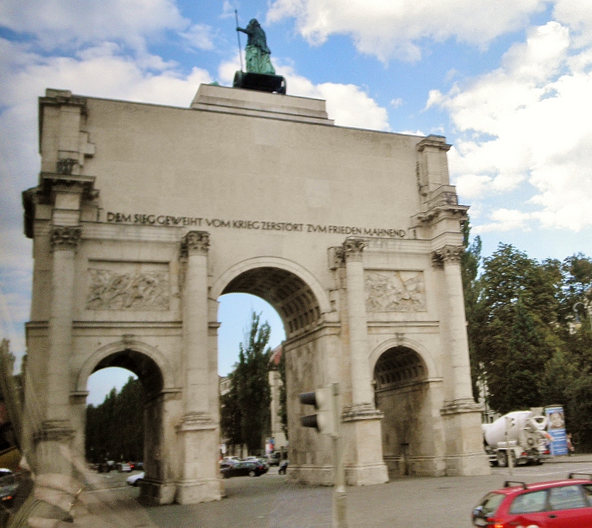 Foto: Arco de Triunfo - Múnich (München) (Bavaria), Alemania