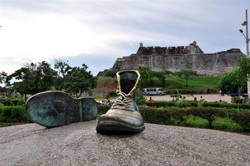 Foto: Monumento Los Zapatos Viejos - Cartagena (Bolívar), Colombia