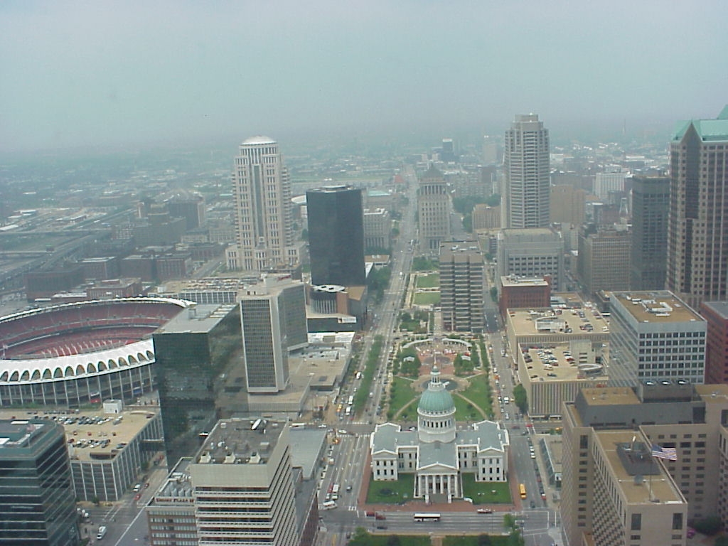 Foto: Vista desde el Arco Gateway - Saint Louis (Missouri), Estados Unidos