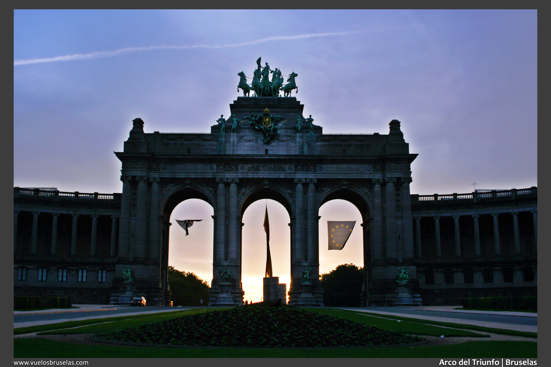 Foto: Arco del Triunfo - Bruselas (Bruxelles-Capitale), Bélgica