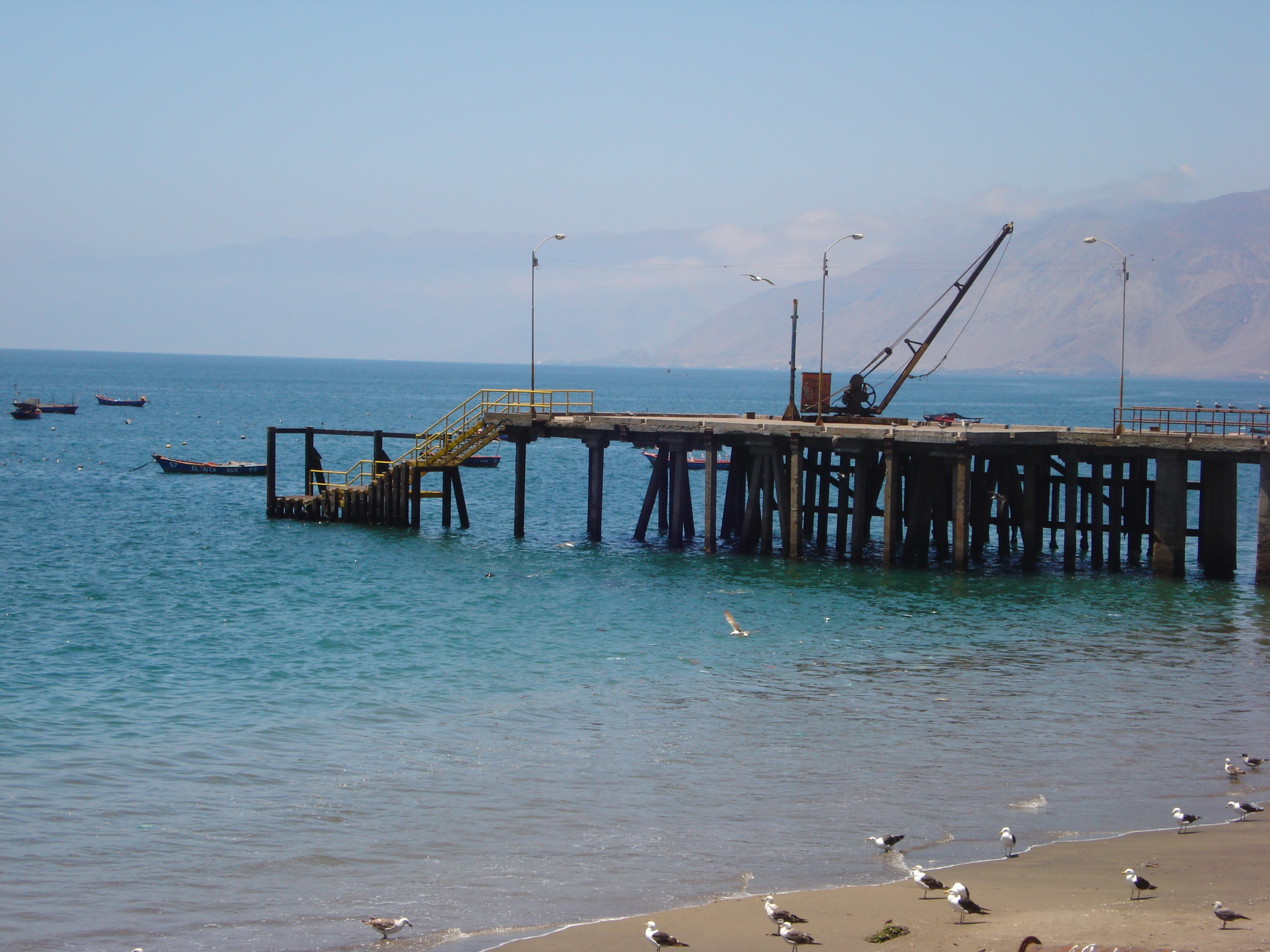 Foto: Muelle - Tal Tal (Antofagasta), Chile