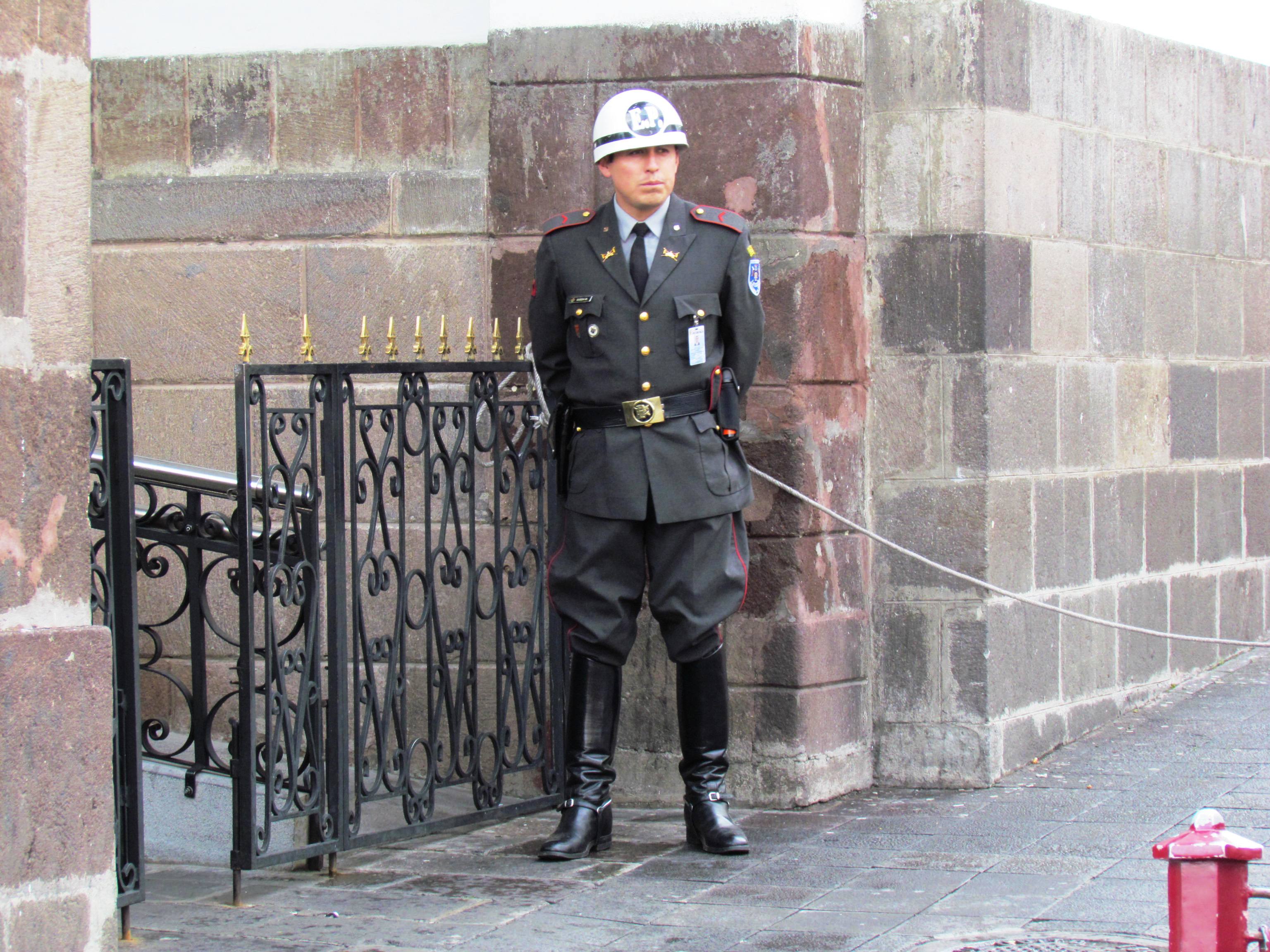 Foto: Guardia Presidencial - Quito (Pichincha), Ecuador