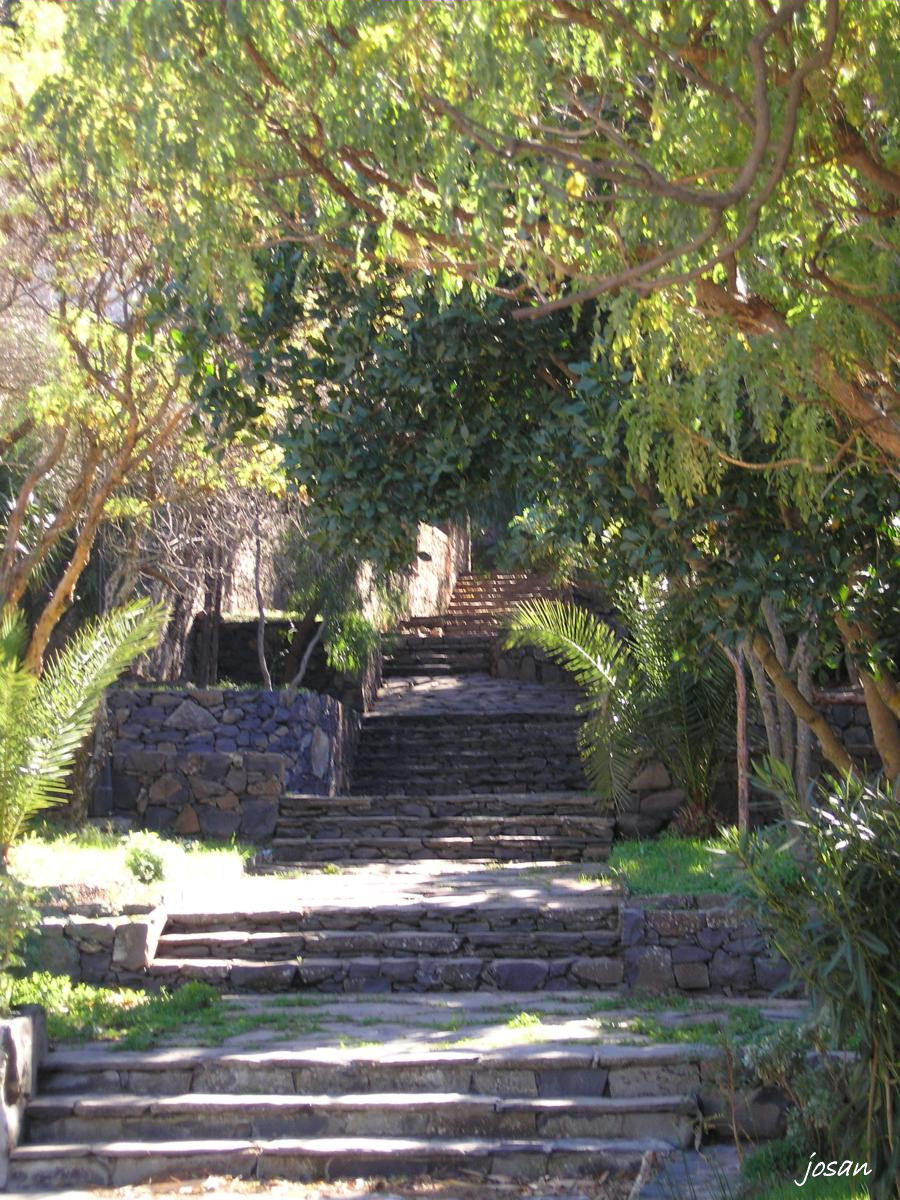 Foto: artenara el  pueblo de las casas-cuevas - Artenara (Las Palmas), España